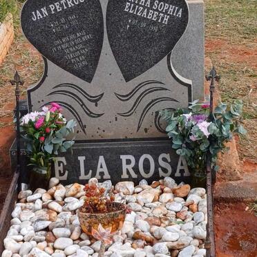 ROSA Jan Petrus, de la 1948-2012 & Martha Sophia Elizabeth 1950- 