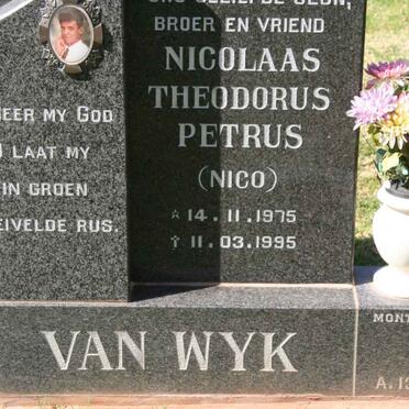 WYK Nicolaas Theodorus Petrus, van 1975-1995