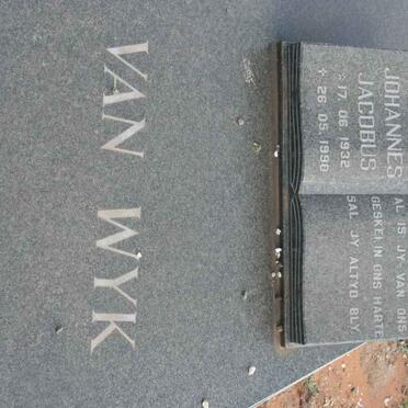 WYK Johannes Jacobus, van 1932-1990