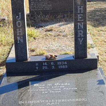 WALT John Henry, van der 1934-1989 & Gladys PRINSLOO 1939-1995