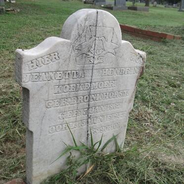 KOEKEMOER Jeanetta Hendrina nee BRONKHORST 1862-1933