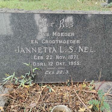 NEL Jannetta L.S. 1871-1955