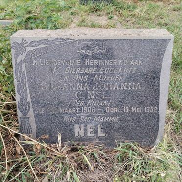NEL Susanna Johanna C. nee KILIAN 1906-1952