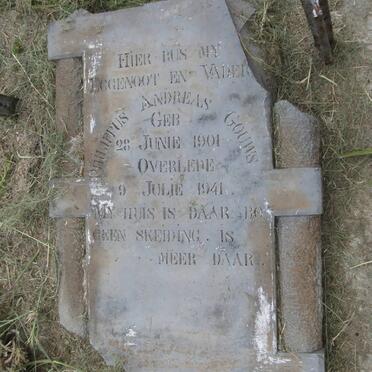 GOUWS Philippus Andreas 1901-1941