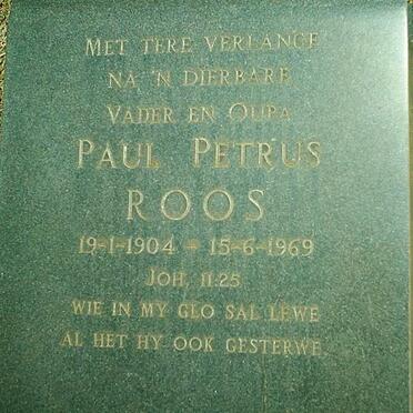 ROOS Paul Petrus 1904-1969