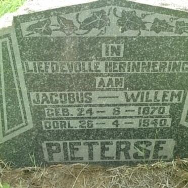 PIETERSE Jacobus Willem 1870-1940