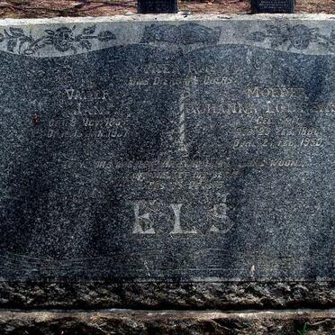 ELS Jan 18??-1957 &amp;  Johanna Lourensina SMIT 1880-1950