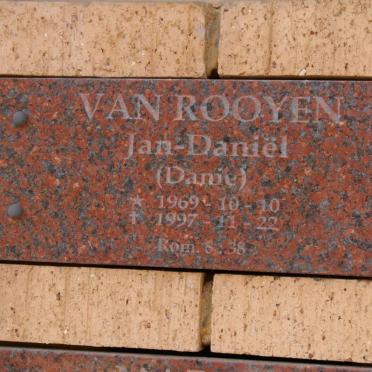 ROOYEN Jan Daniël, van 1969-1997