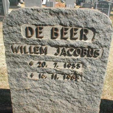 BEER Willem Jacobus, de 1933-1985