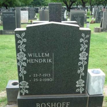 BOSHOFF Willem Hendrik 1913-1980