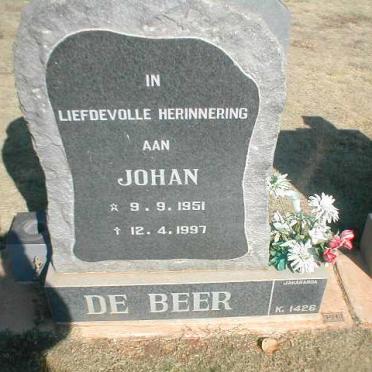 BEER Johan, de 1951-1997