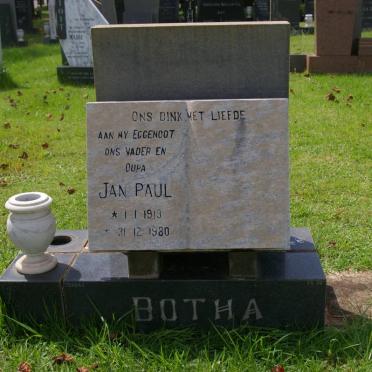 BOTHA Jan 1913-1980