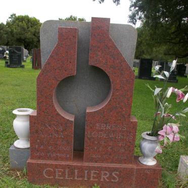 CELLIERS Errens Lodewikus 1911-1988 &amp; Anna Alina 1916-2002