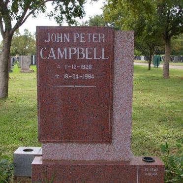 CAMPBELL John Peter 1928-1994