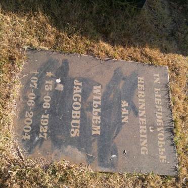 COETZEE Willem Jacobus 1927-2004