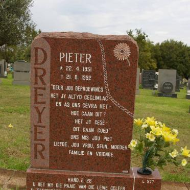 DREYER Pieter 1951-1992