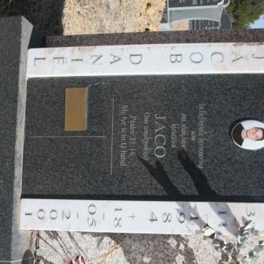 GRANGE Jacob Daniel, le 1984-2001