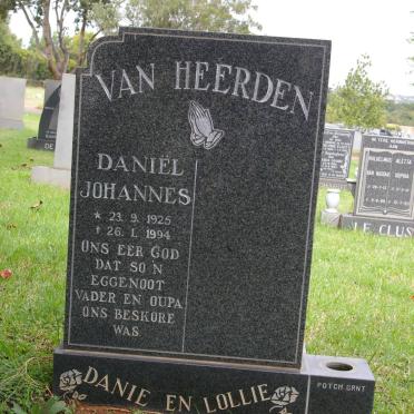 HEERDEN Daniël Johannes, van 1925-1994