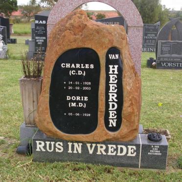 HEERDEN C.D., van 1928-2003 &amp; M.D. 1928-