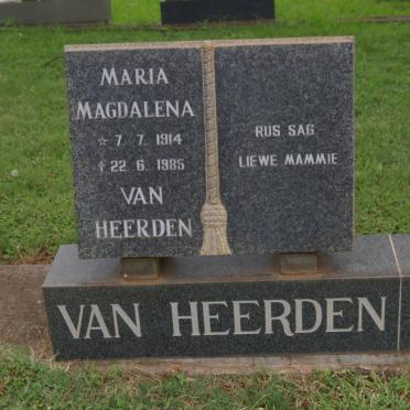 HEERDEN Maria Magdalena, van 1914-1985