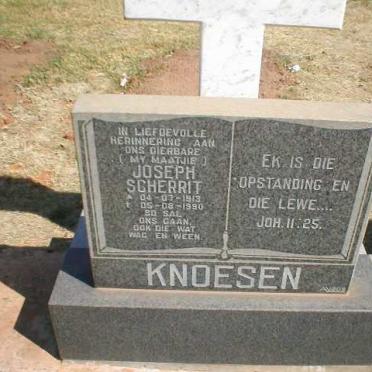 KNOESEN Joseph Scherrit 1913-1990