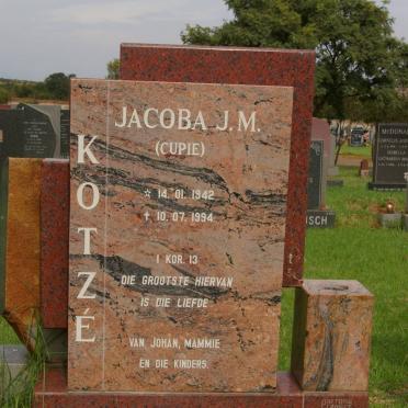 KOTZÉ Jacoba J.M. 1942-1995
