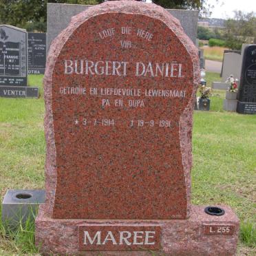 MAREE Burgert Daniël 1914-1981