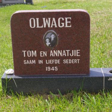 OLWAGE Tom &amp; Annatjie