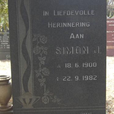 PLOOY Simon J., du 1900-1982