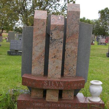 STEYN Vonnie geb CHAMBERLAIN 1957-1991