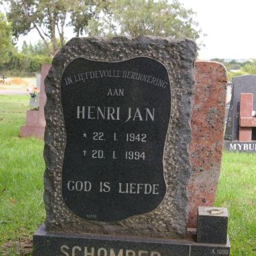 SCHOMPER Henri Jan 1942-1994