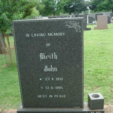 SCOTT Keith John 1931-1985