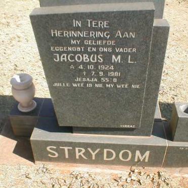 STRYDOM Jacobus M.L. 1924-1981