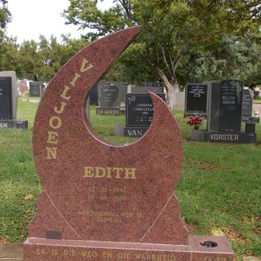 VILJOEN Edith 1942-1986