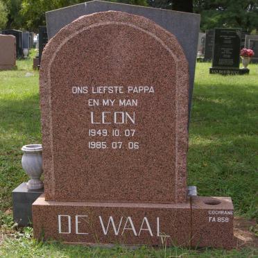 WAAL Leon, de 1949-1985