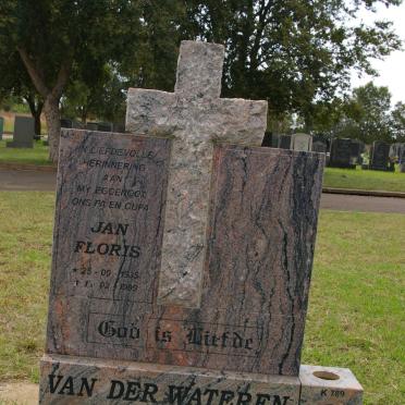 WATEREN Jan Floris, van der 1935-1999