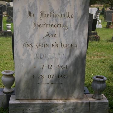 ? Adriaan 1964-1985