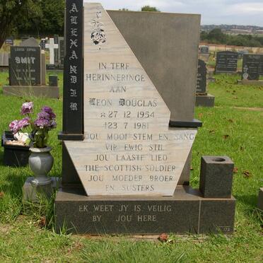 ALEXANDER Leon Douglas 1954-1981