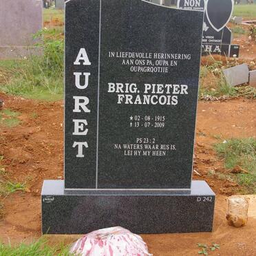 AURET Pieter Francois 1915-2009