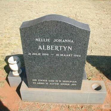 ALBERTYN Nellie Johanna 1896-1984