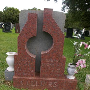 CELLIERS Errens Lodewikus 1911-1988 &amp; Anna Alina 1916-2002
