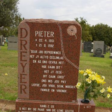 DREYER Pieter 1951-1992