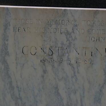 GLYNOS Constantine 1949-1980