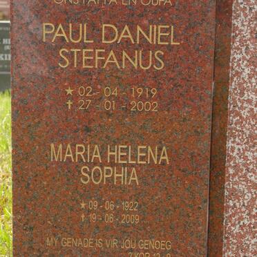 MÖLLER Paul Daniel Stefanus 1919-2002 &amp; Maria Helena Sophia 1922-2009