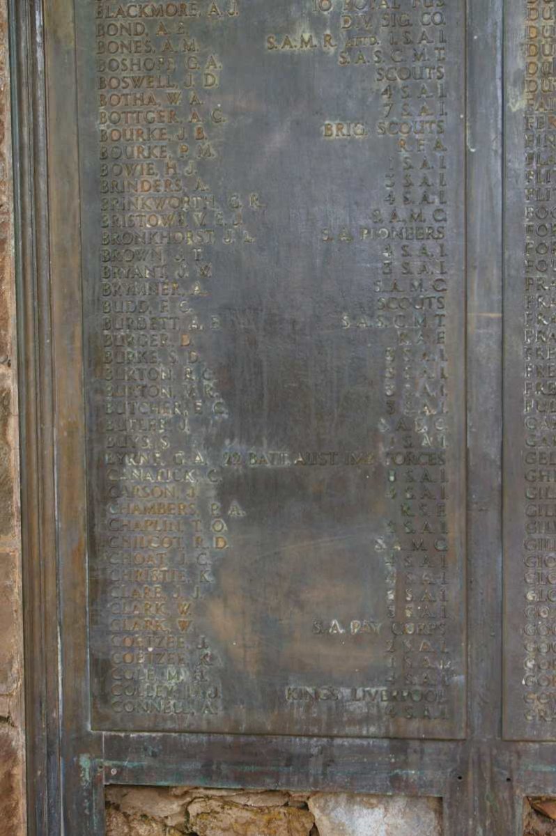 06. Roll of Honour 1914-1918 - 1st plaque