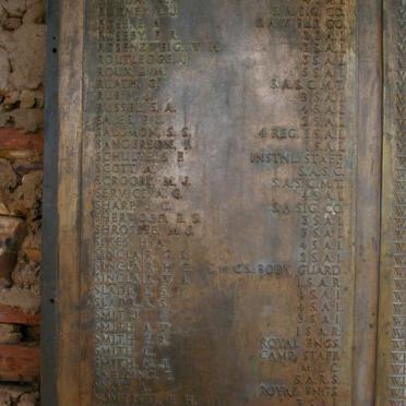 12. Roll of Honour 1914-1918 - 2nd plaque