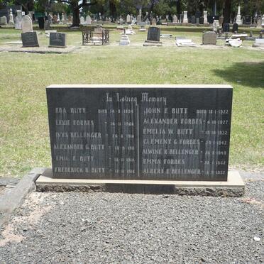 BUTT :: FORBES :: BELLENGER