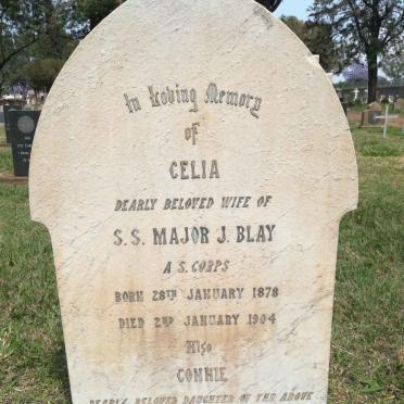 BLAY Celia 1878-1904 :: BLAY Connie 1901-1902