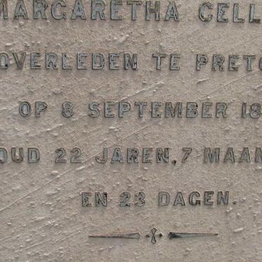 CELLIERS Magdalena Roeloffina Margaretha -1889