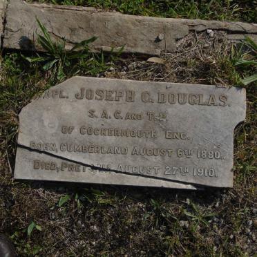 DOUGLAS Joseph C. 1880-1910
